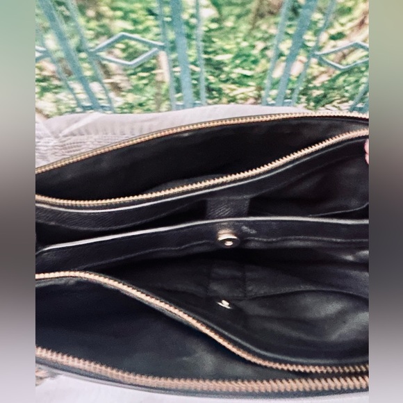 Coach Pebbled Leather Brooke Carryall Purse - Picture 8 of 9